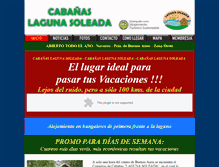 Tablet Screenshot of lagunasoleada.com.ar